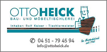 Otto Heick Bau- und Möbeltischlerei in Lübeck