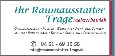 Raumausstatter Trage in Lübeck und Bad Schwartau